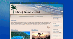 Desktop Screenshot of cloud9villas.com